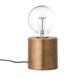 ELY Lampe à poser cylindrique en métal