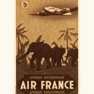AFFICHE AIR FRANCE A029