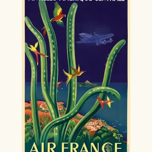 AFFICHE AIR FRANCE A031
