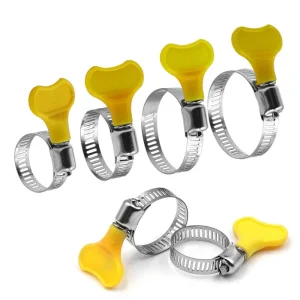 10x Colliers de Serrage Bande Ajourée