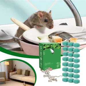 12x Répulsifs Anti Rats & Souris à Base de Plantes
